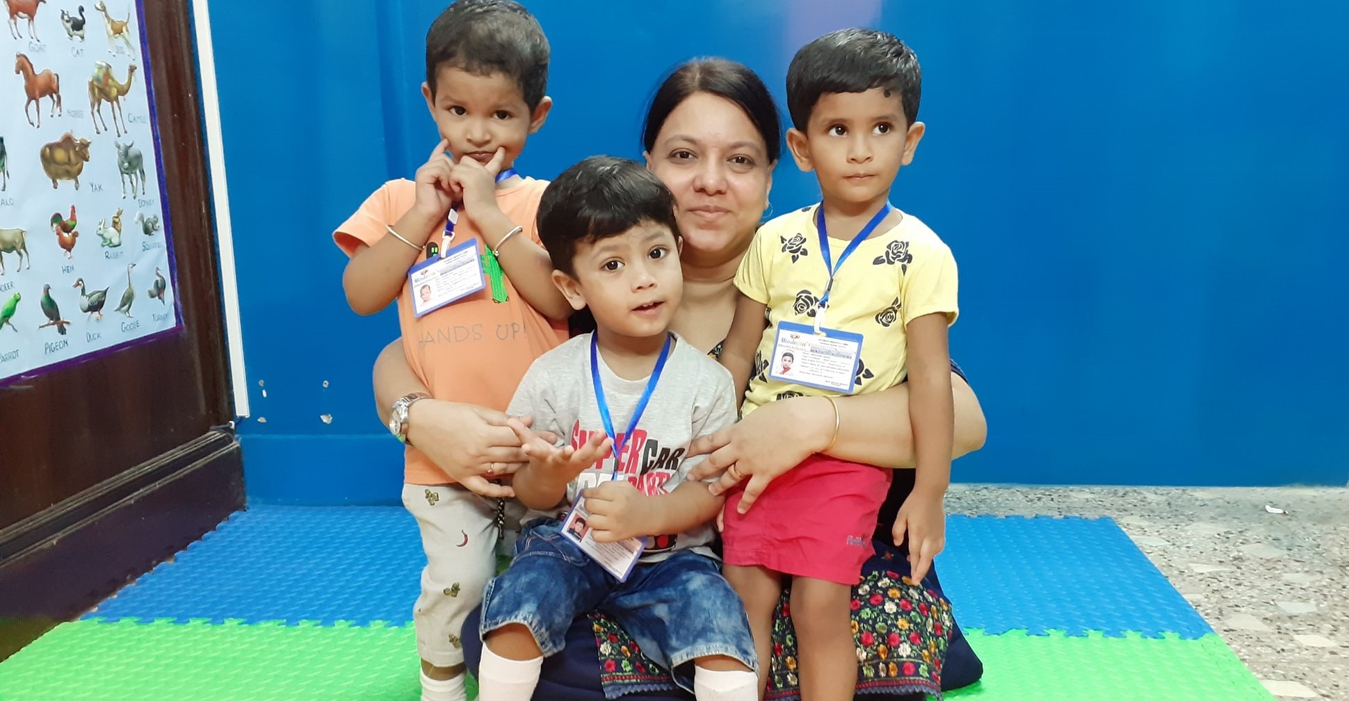 Mindopia PreSchool Principal with kids